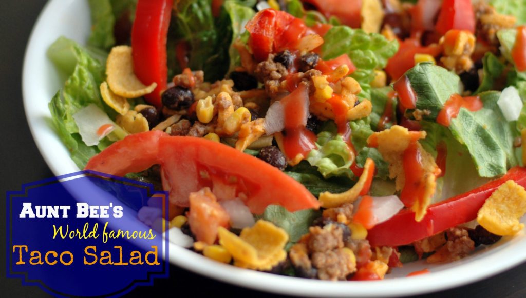 World Famous Taco Salad | Aunt Bee's Recipes