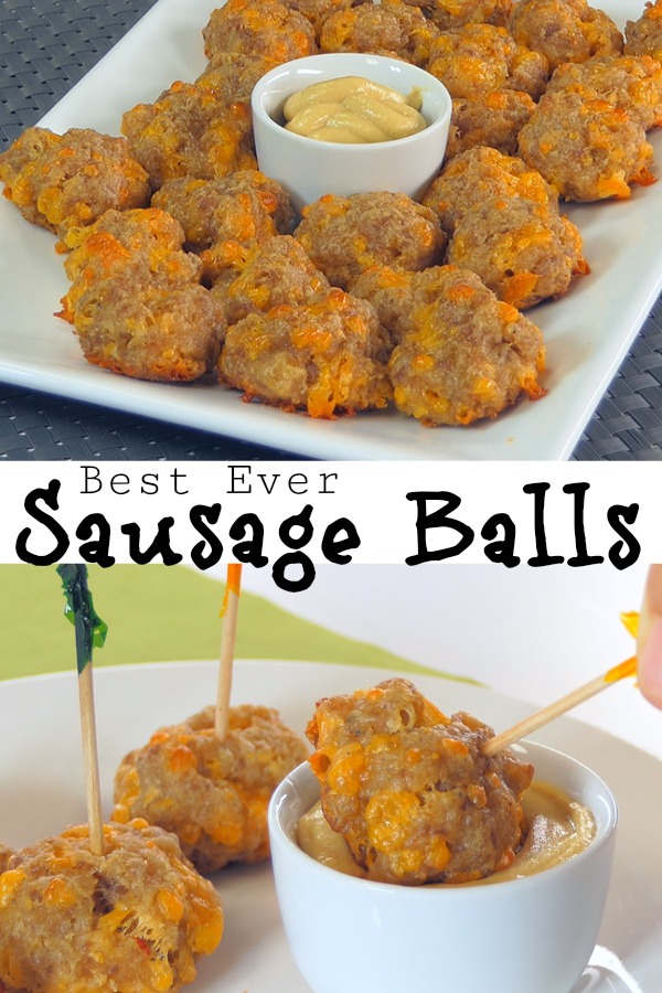 Best Ever Sausage Balls | Aunt Bee's Recipes