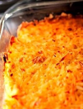 Better Than Cracker Barrel’s Hashbrown Casserole - Aunt Bee's Recipes