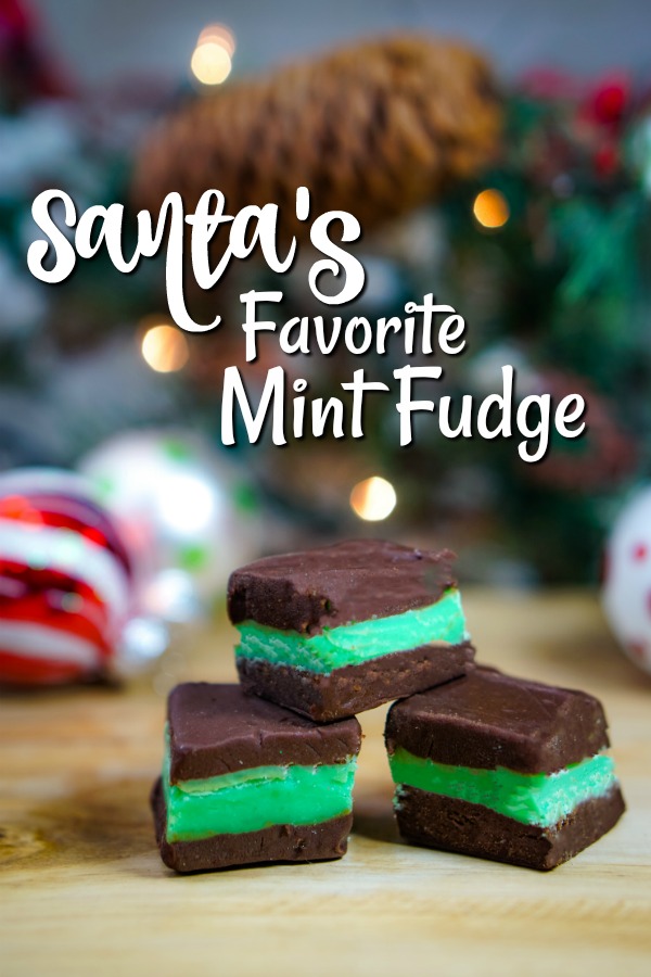 Santa's Favorite Mint Fudge | Aunt Bee's Recipes