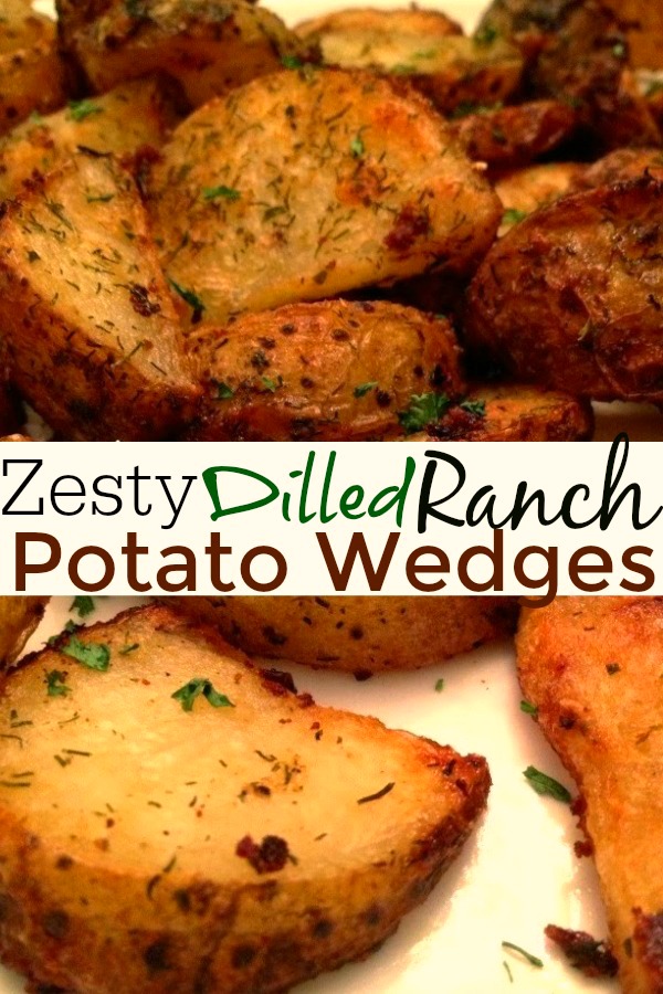 Zesty Dilled Ranch Potato Wedges