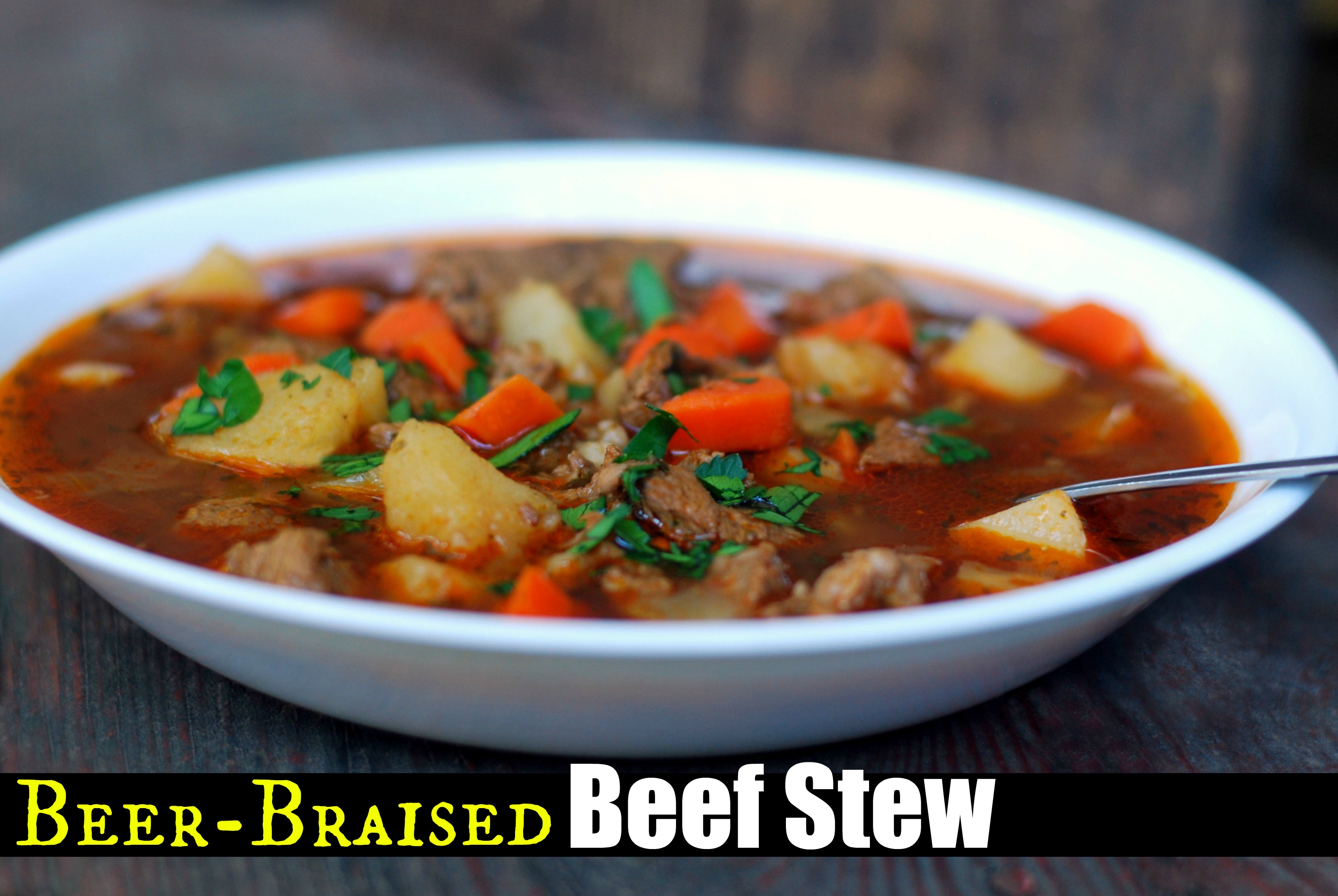 Beef Stew with Beer and Paprika