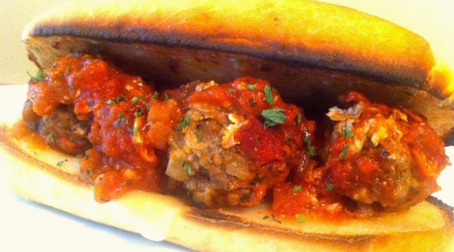 Triple Cheese Meatball Subs