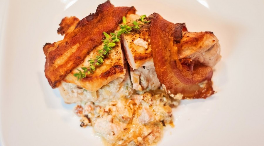 Low Carb Stuffed Pork Chops