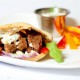 Greek Marinated Steak Gyros with Greek Yogurt Dill Dip