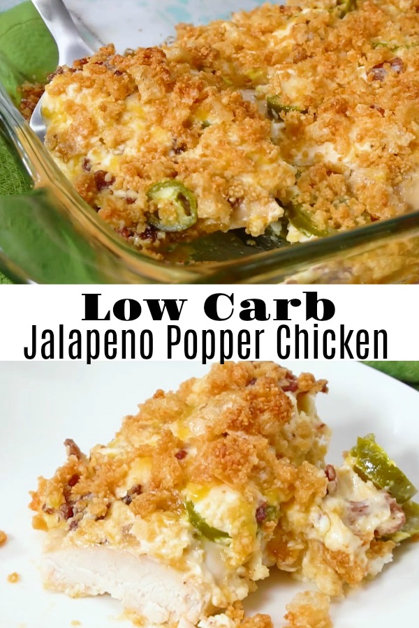 Low Carb Jalapeno Popper Chicken – Aunt Bee's Recipes