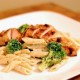Grilled Chicken & Broccoli Penne Alfredo