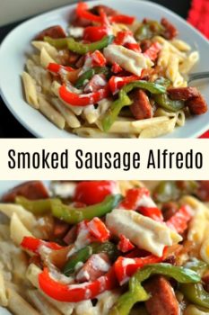 Smoked Sausage Alfredo – Aunt Bee's Recipes