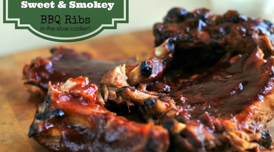 Rainy Day Sweet & Smokey BBQ Ribs