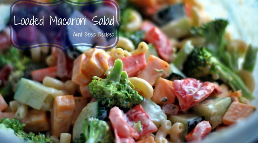 Loaded Macaroni Salad