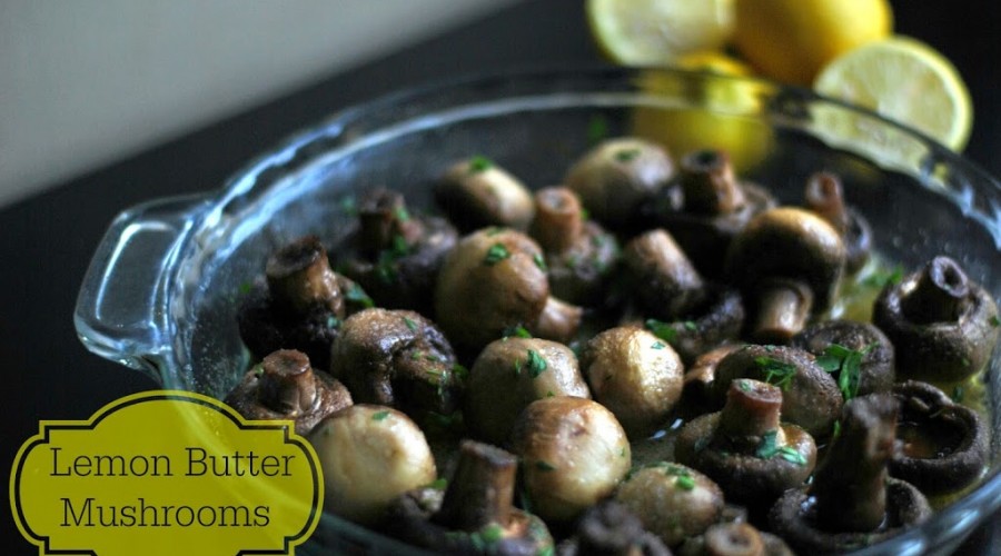 Lemon Butter Mushrooms