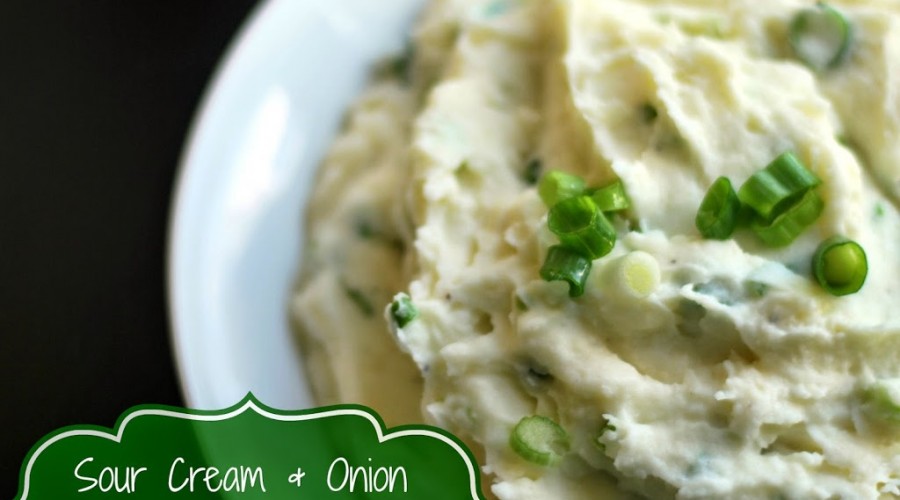 Sour Cream & Onion Mashed Potatoes
