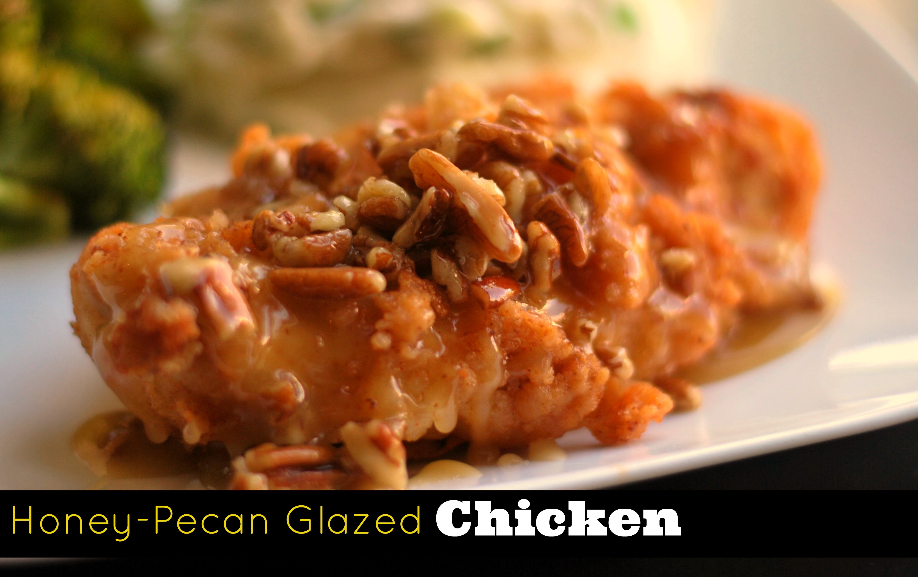 Honey Pecan Glazed Fried Chicken Breast