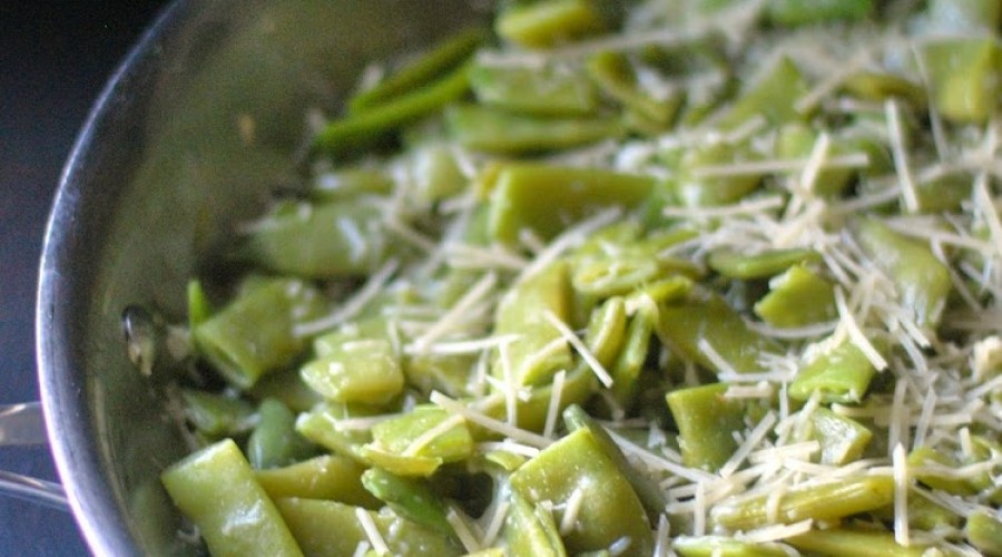 Parmesan Garlic Green Beans