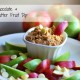 White Chocolate & Peanut Butter Fruit Dip