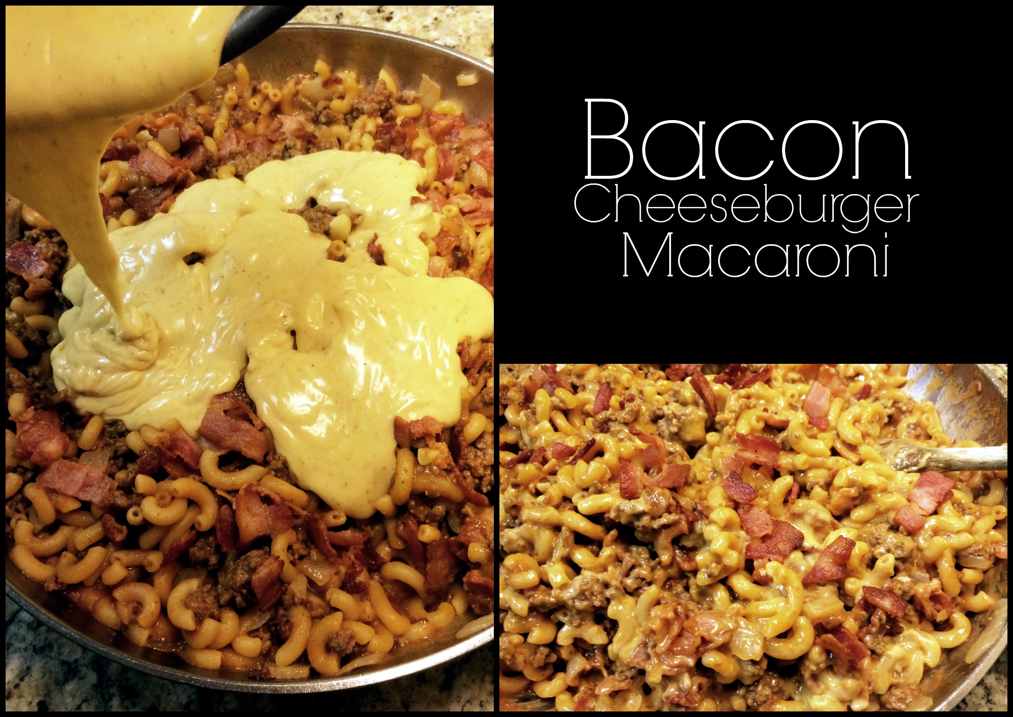 Bacon Cheeseburger Macaroni