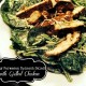 Creamy Parmesan Spinach Salad with Grilled Chicken