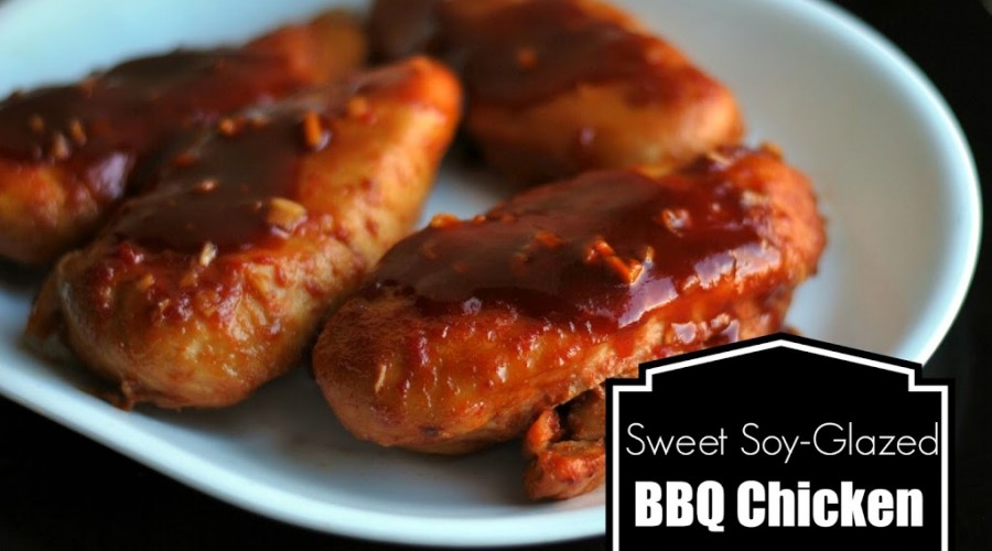 Sweet Soy-Glazed BBQ Chicken