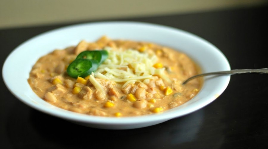 {20 Minute} White Chicken Chili
