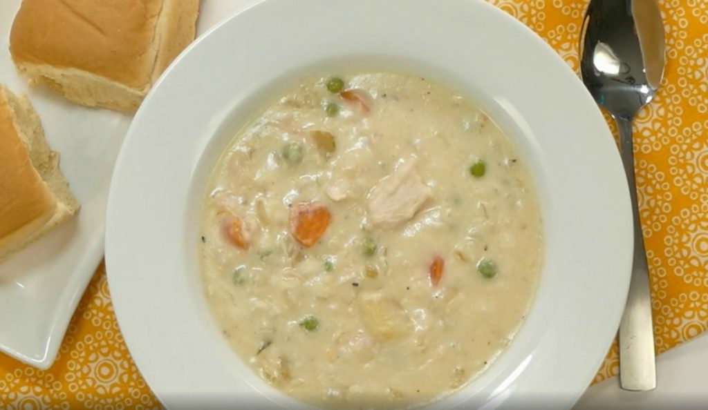 Chicken Pot Pie Soup | Aunt Bee's Recipes