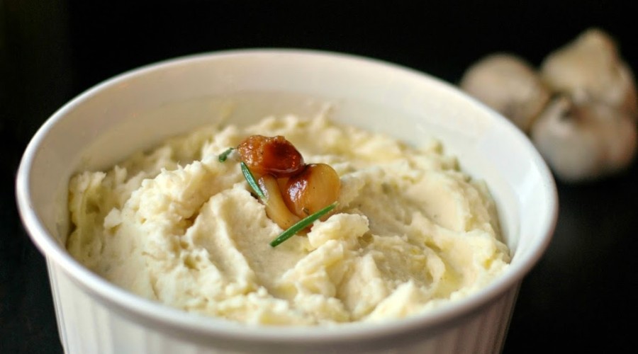 Roasted Garlic Mashed Potatoes