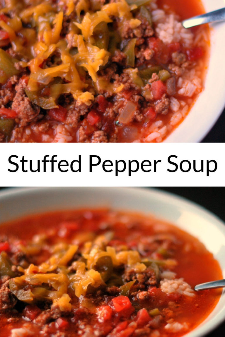 Stuffed Pepper Soup – Aunt Bee's Recipes