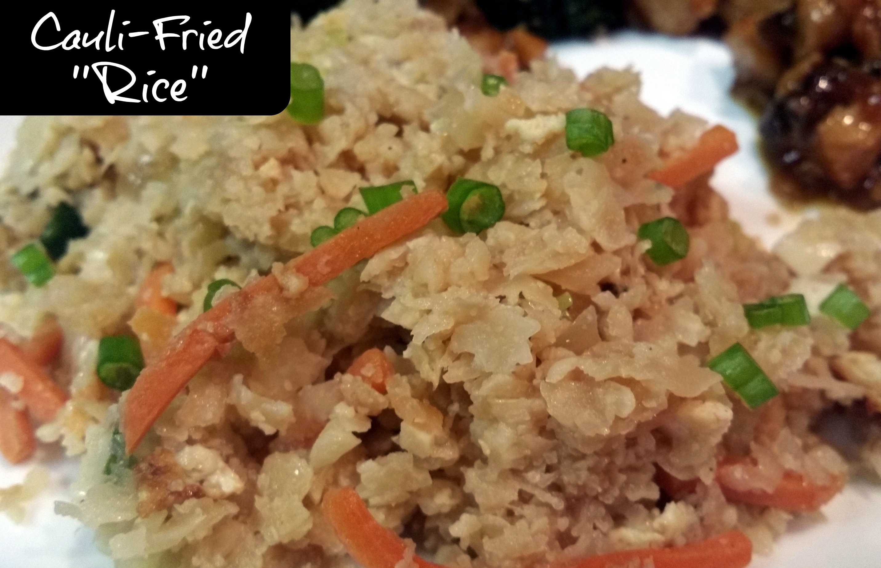 Cauli-Fried ”Rice”