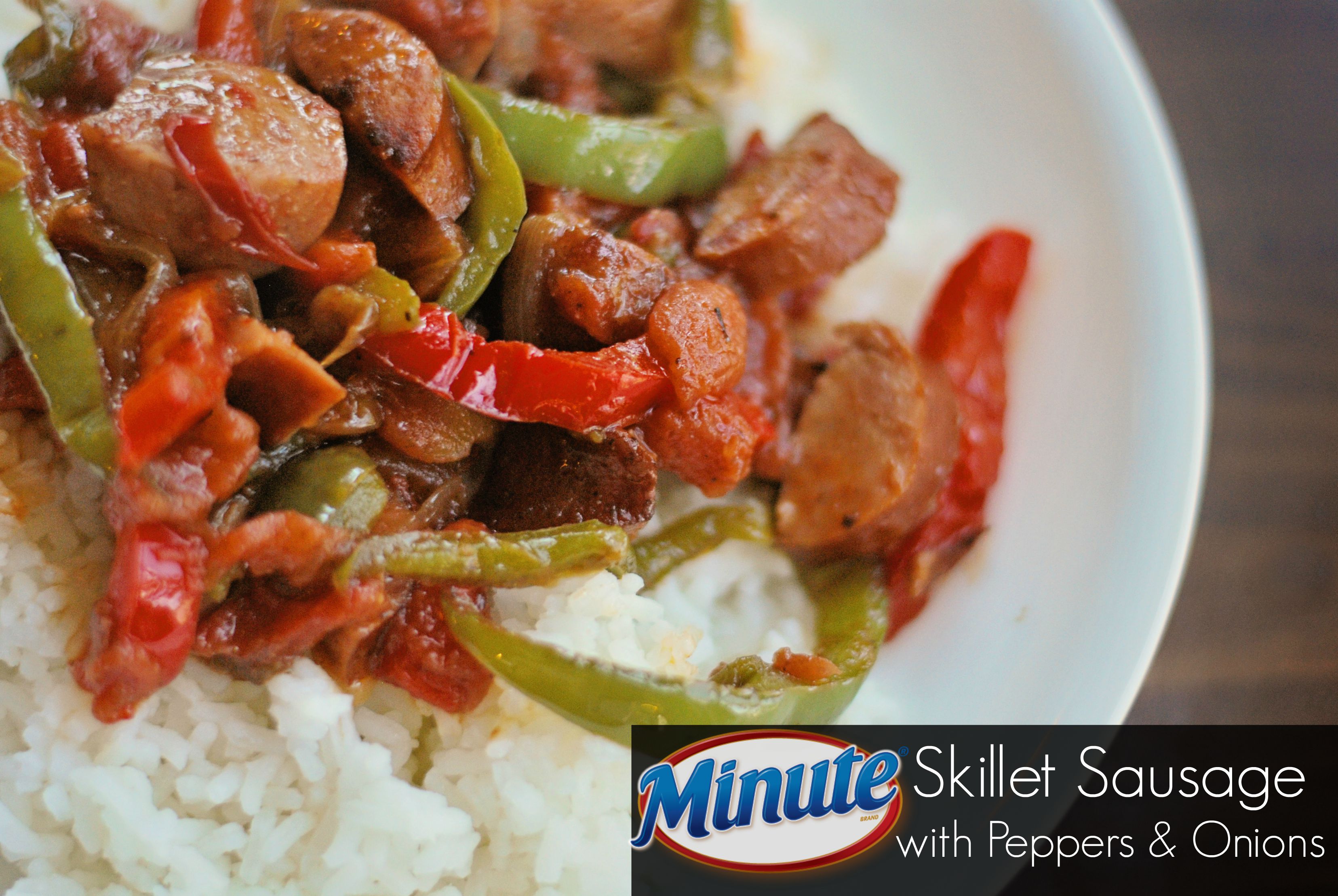 Skillet Sausage with Peppers & Onions