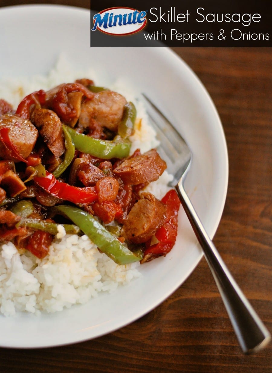 Skillet Sausage with Peppers & Onions – Aunt Bee's Recipes