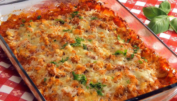 Easy Chicken Parmesan Casserole - Aunt Bee's Recipes