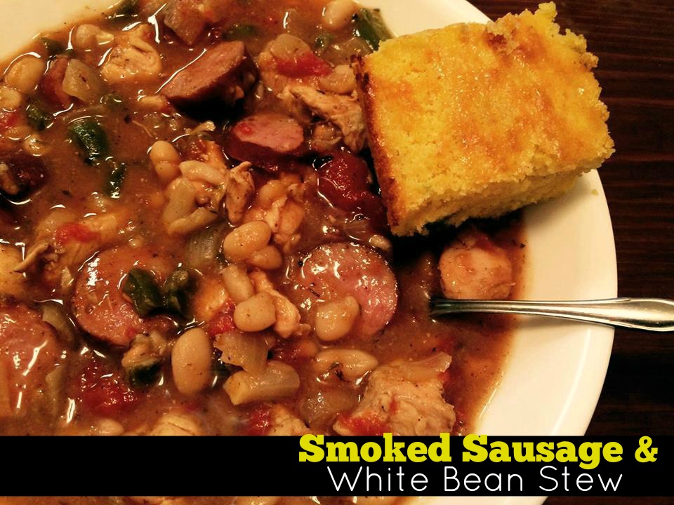 Smoked Sausage & White Bean Stew