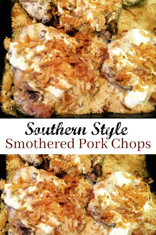 Southern Style Smothered Pork Chops - Aunt Bee's Recipes