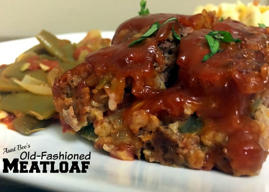 Old Fashioned Meatloaf Aunt Bees Recipes 4280