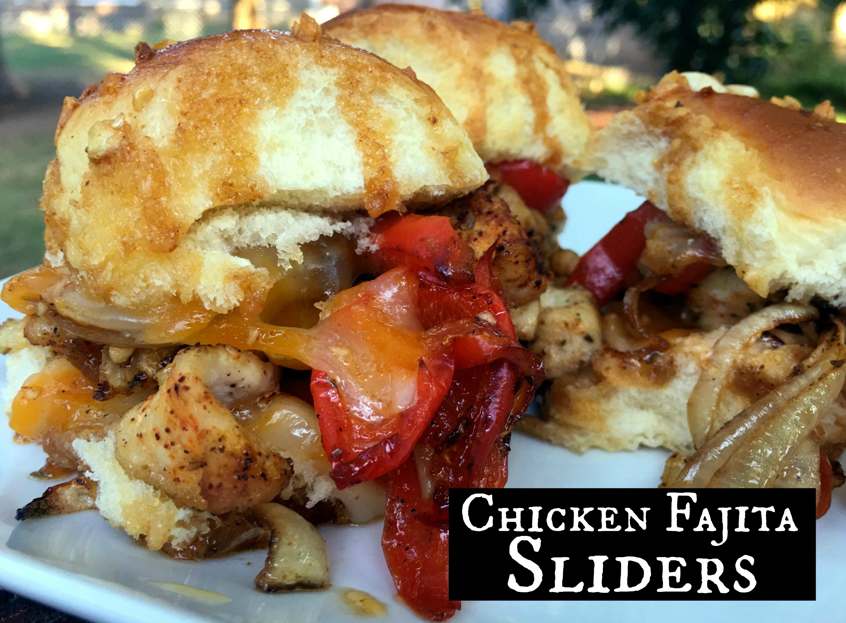 Chicken Fajita Sliders
