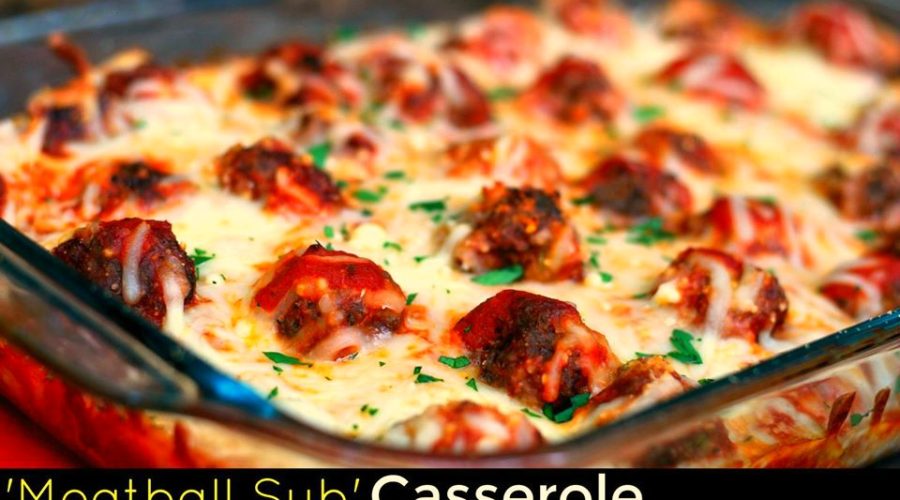 Meatball Sub Casserole