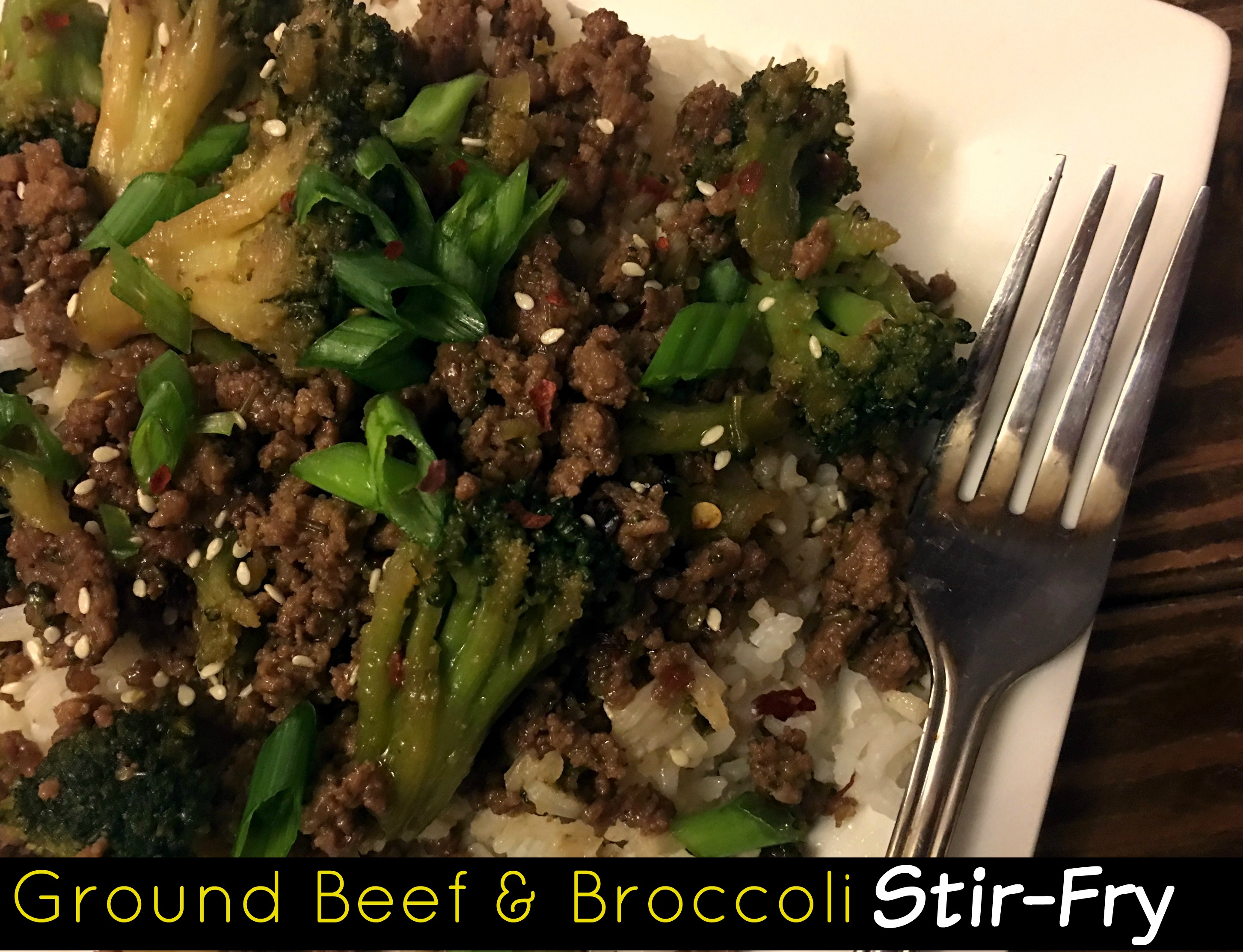 Ground Beef & Broccoli Stir-Fry