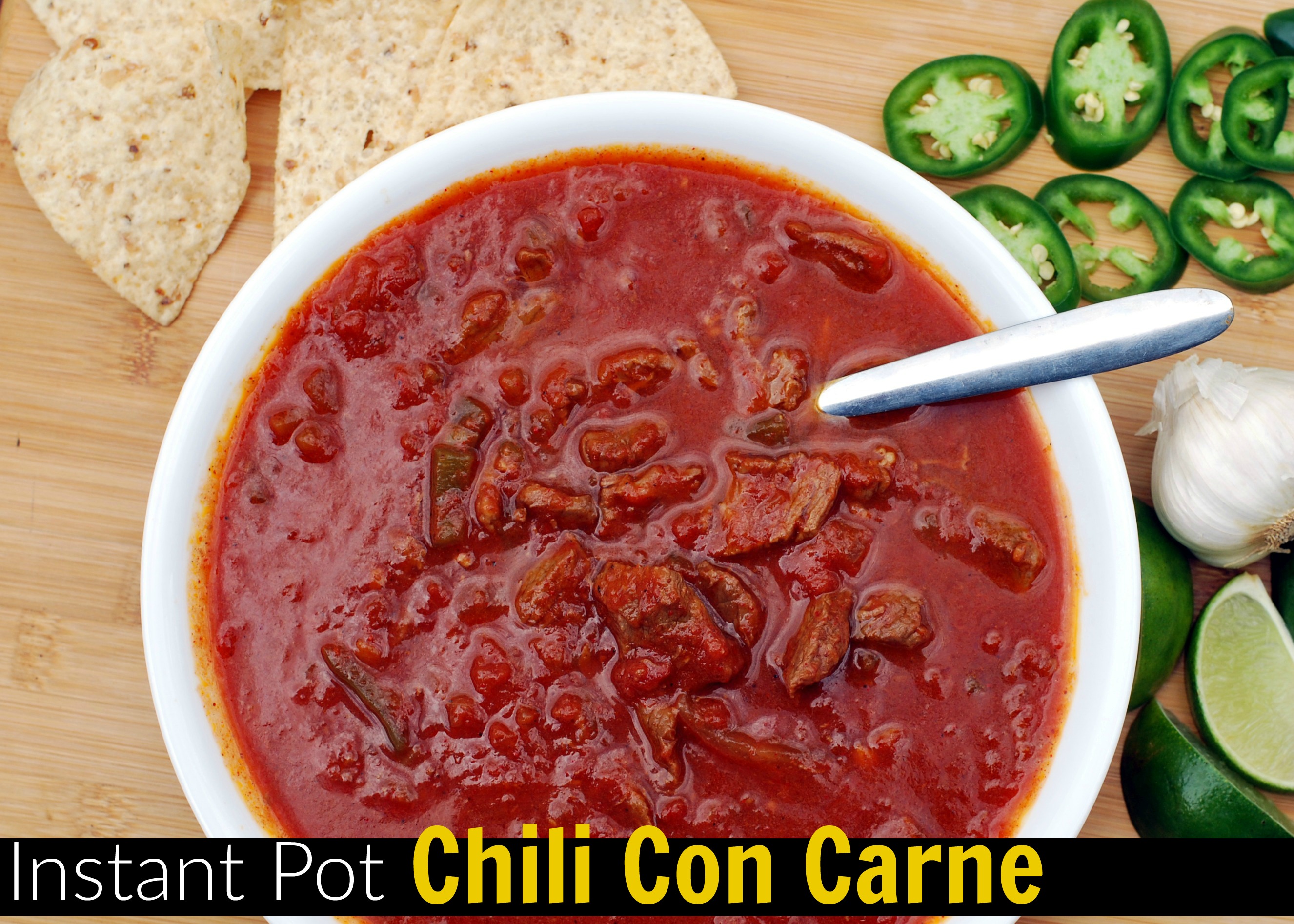 Instant Pot Chili con Carne
