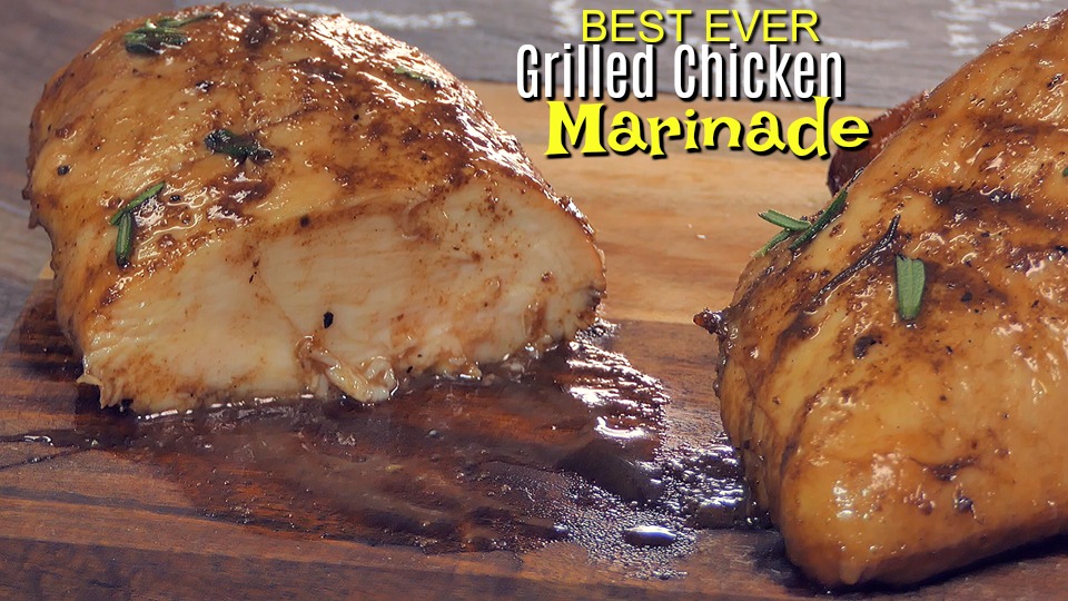  The BEST EVER Grilled Chicken Marinade makes the most tender and juicy grilled chicken!!!  The only marinade you will EVER need! A little sweet, a little tangy, absolute perfection!