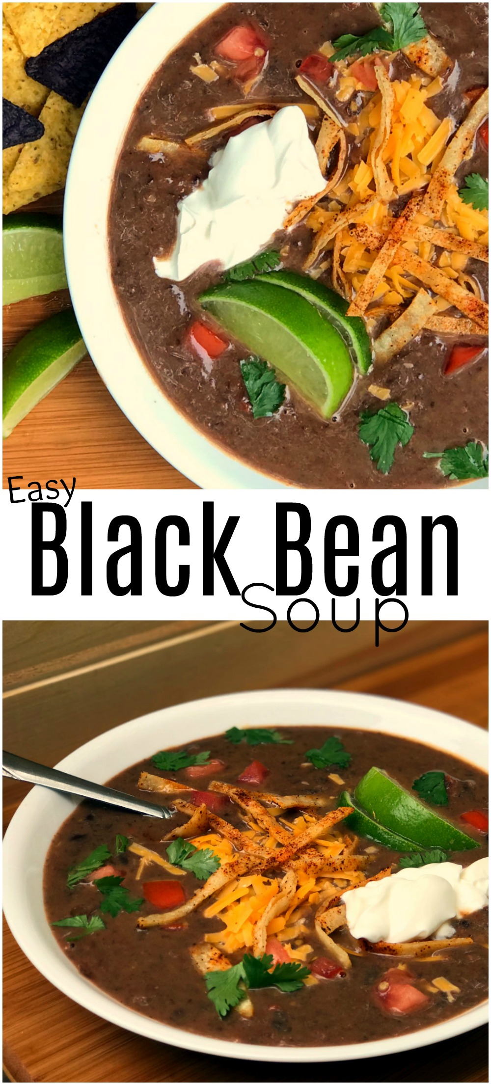 Easy Black Bean Soup – Aunt Bee's Recipes