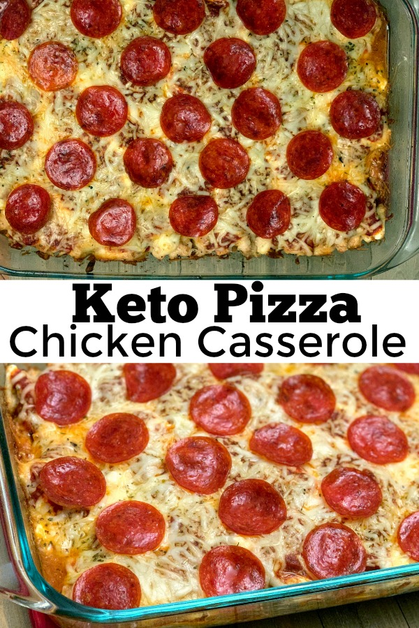 Keto Pizza Chicken Casserole – Aunt Bee's Recipes