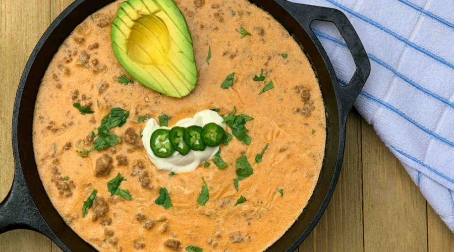 Homemade Loaded Queso